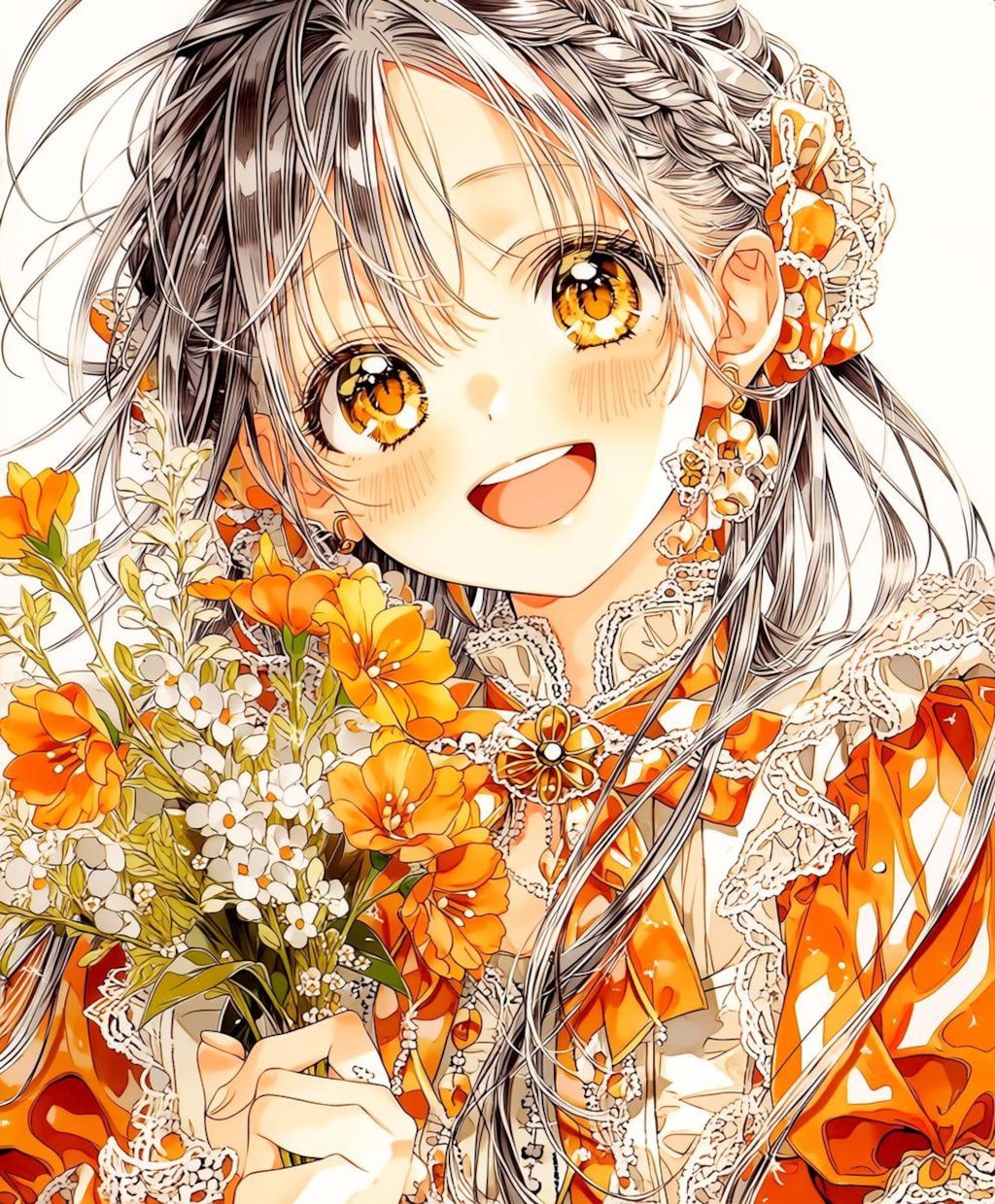 お花と笑顔を贈るね