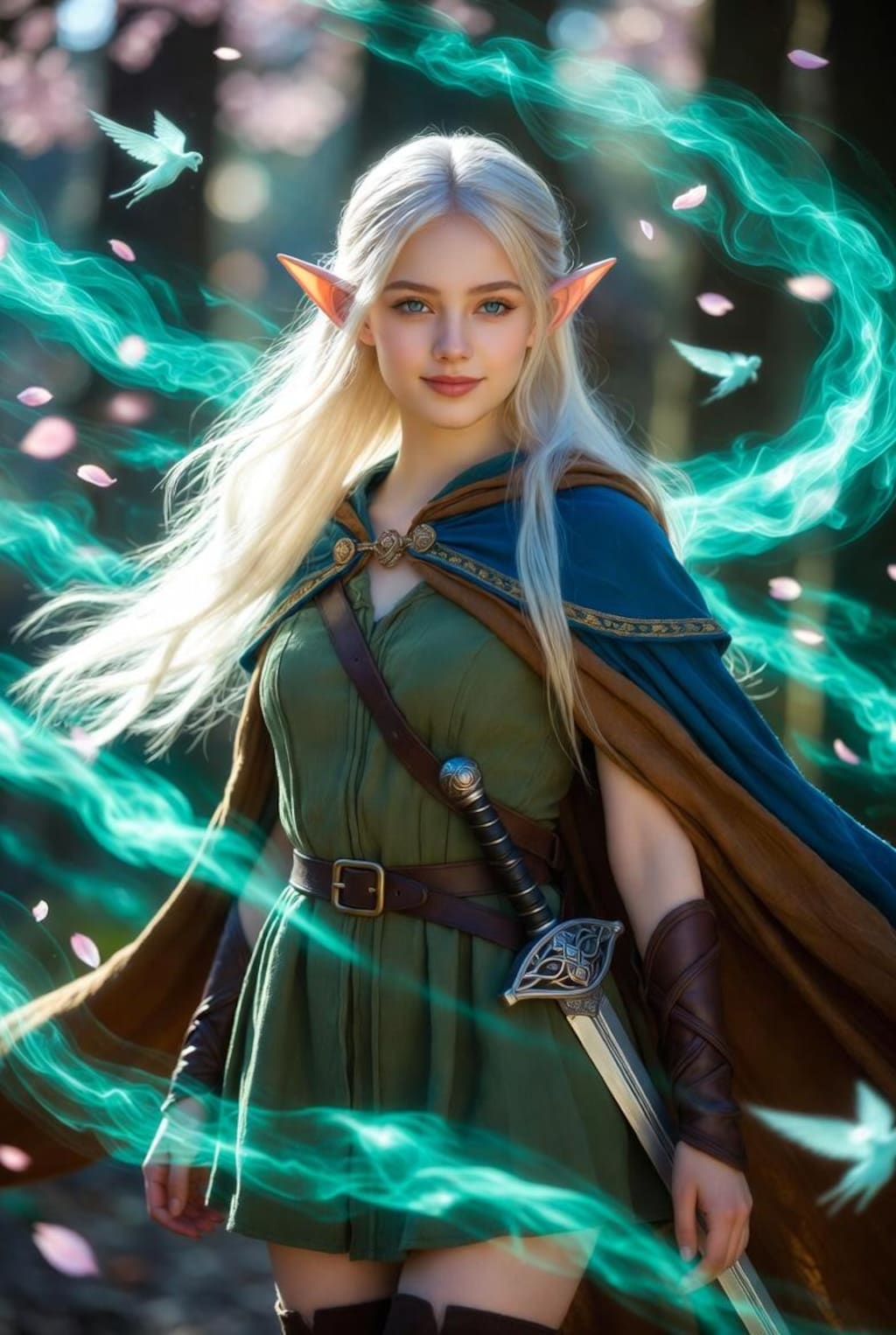 桜の精霊とディード