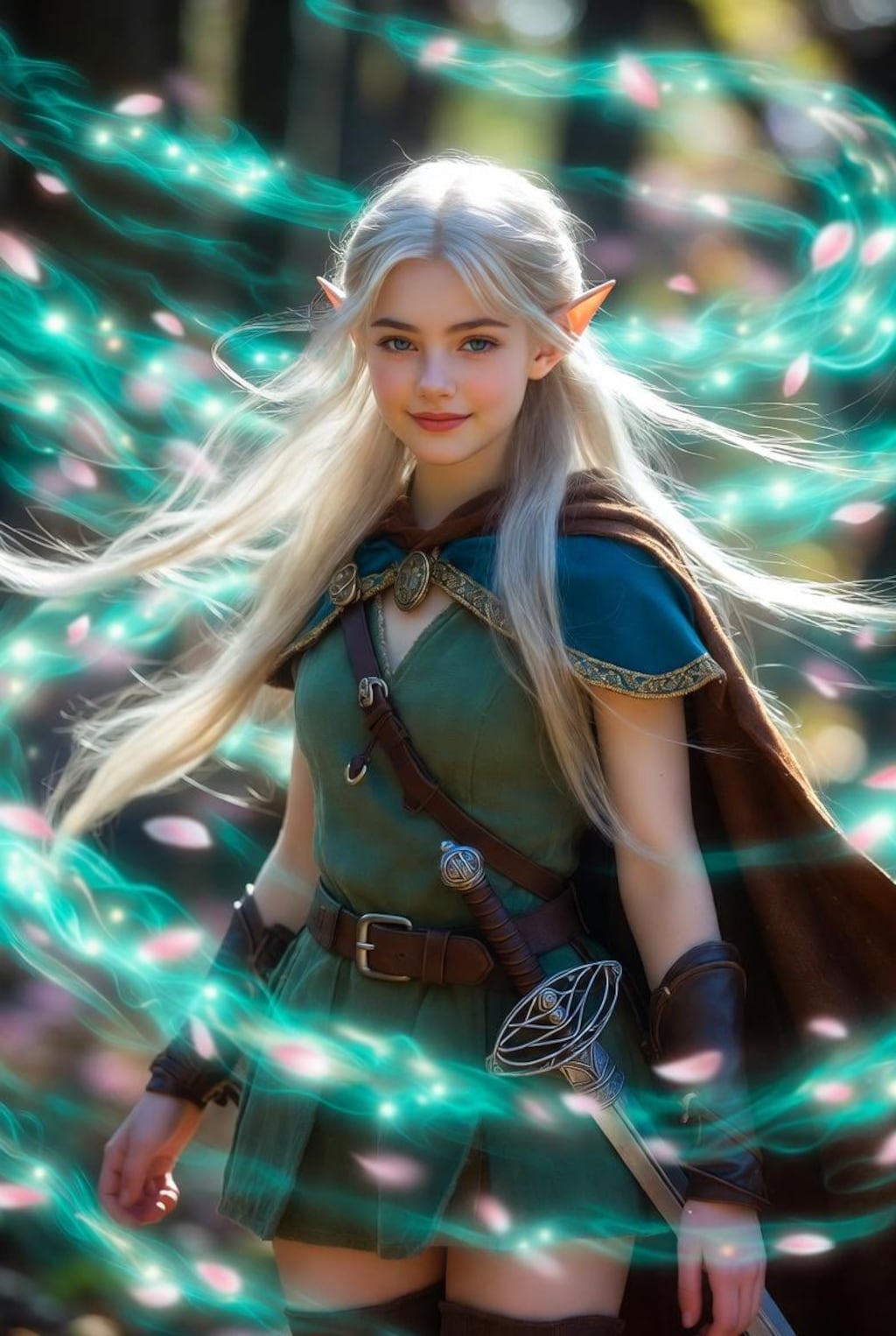 桜の精霊とディード