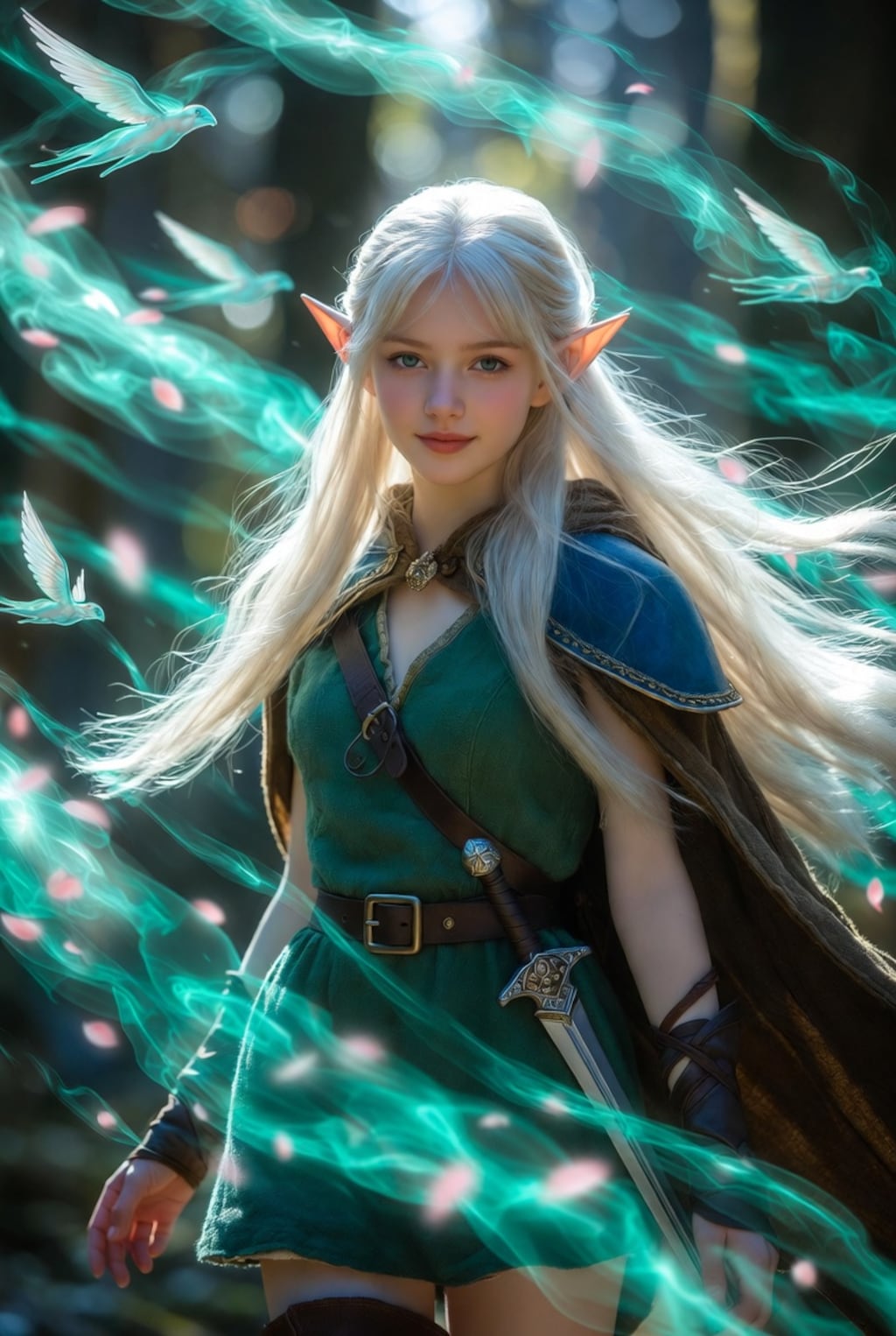 桜の精霊とディード