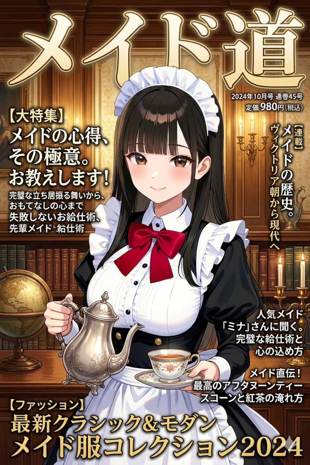 メイド雑誌とサキちゃん