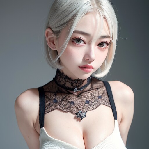 ショートカット美女