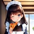 ピザ焼き過ぎメイドさん 6枚目