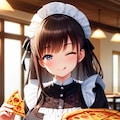 ピザ焼き過ぎメイドさん 10枚目