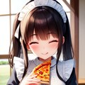 ピザ焼き過ぎメイドさん 3枚目