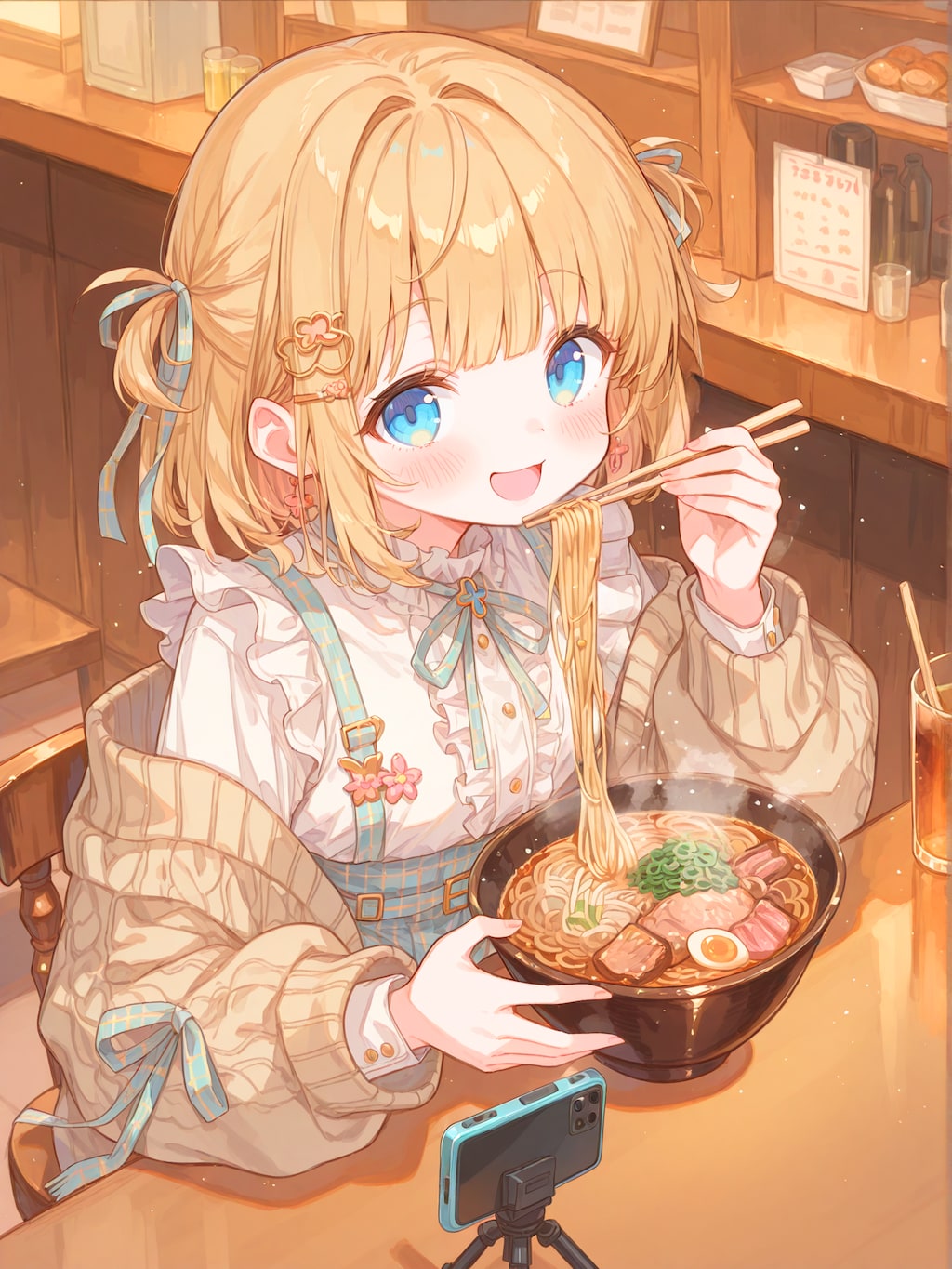 巷で噂のこってり系豚骨ラーメン