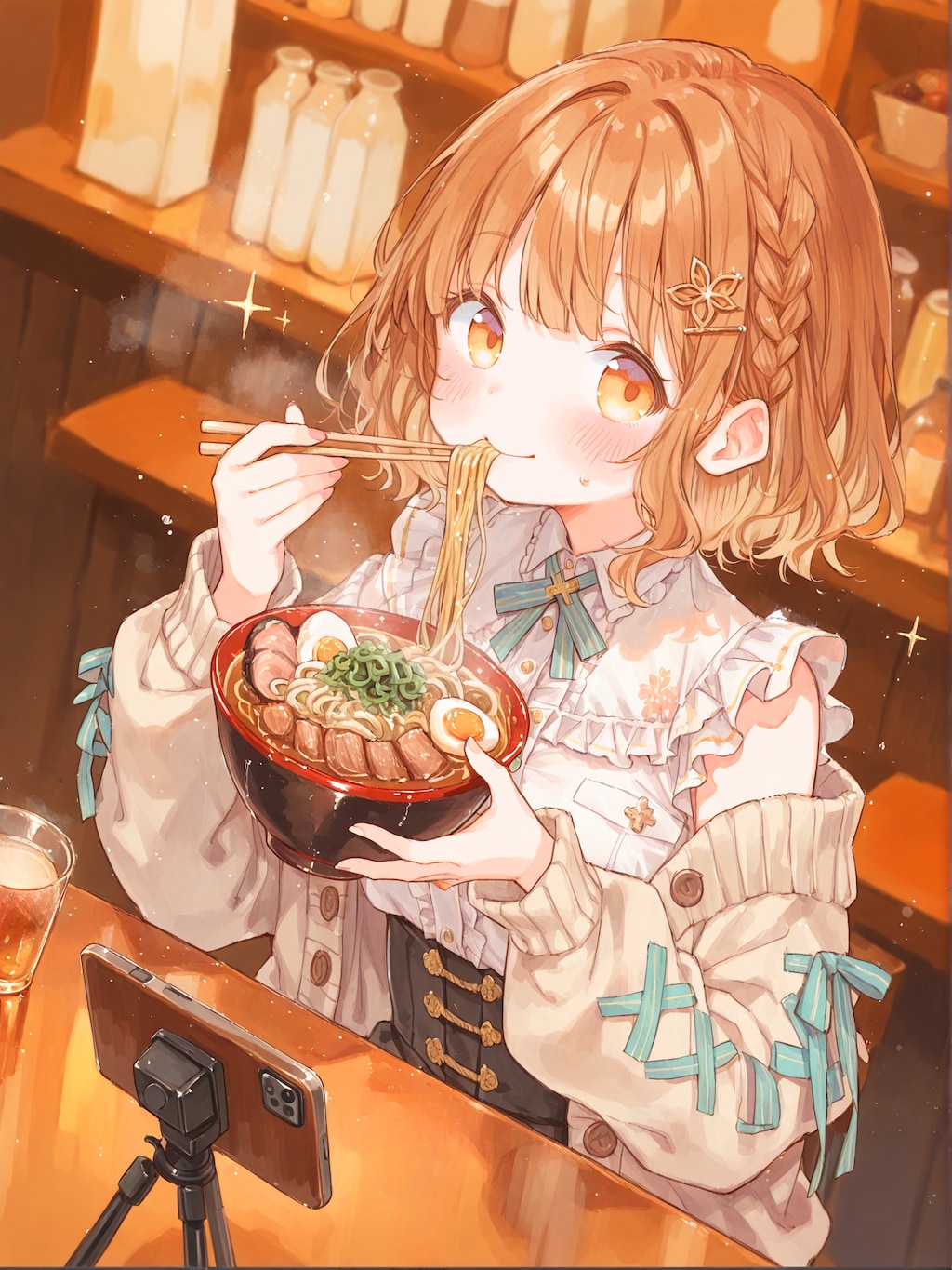 巷で噂のこってり系豚骨ラーメン