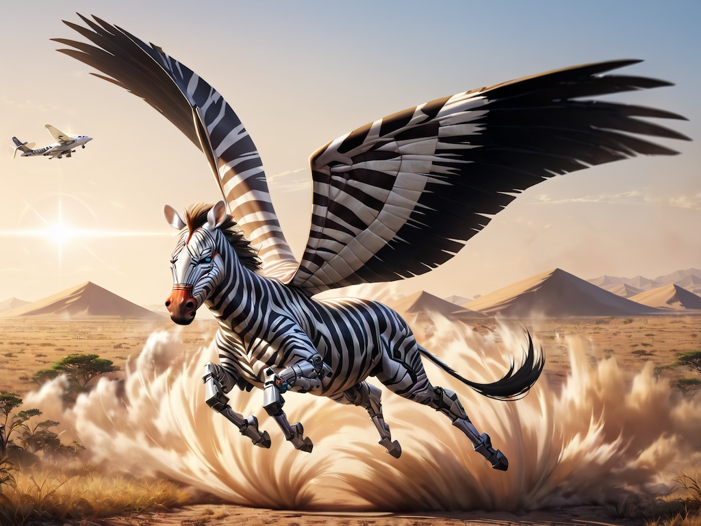 機械仕掛けの縞馬 その1