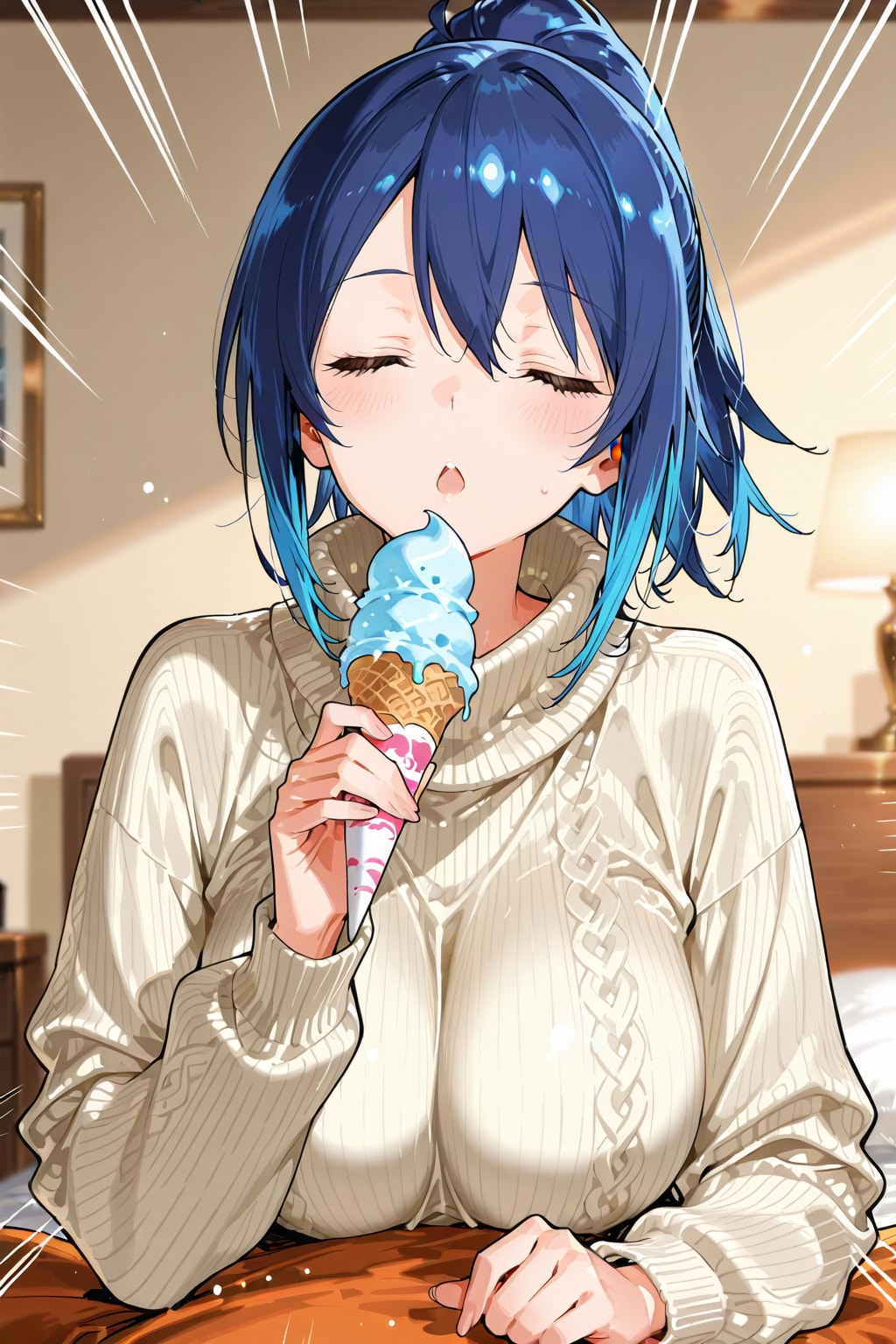 アイスが溶けてる‼️ | の人気AIイラスト・グラビア