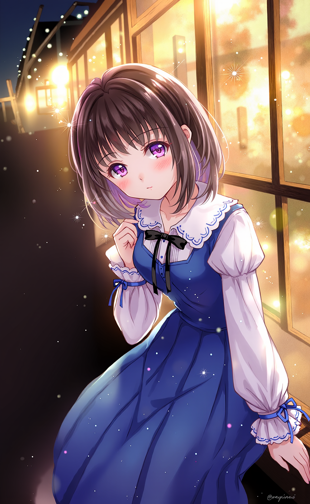 街灯はまだ明るい | の人気AIイラスト・グラビア