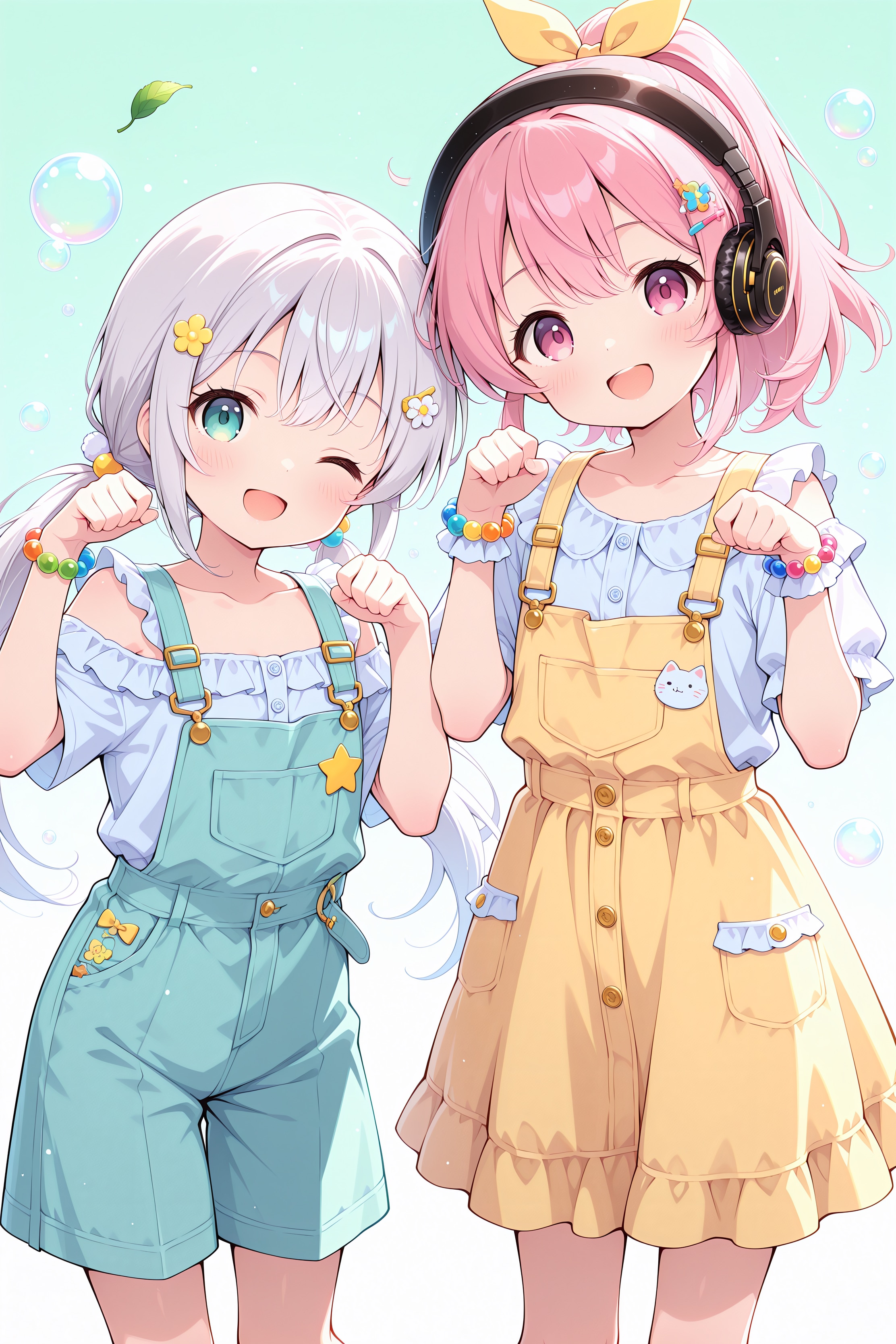 Hayatoさんちのかなちゃん×和花ちゃん | の人気AIイラスト・グラビア