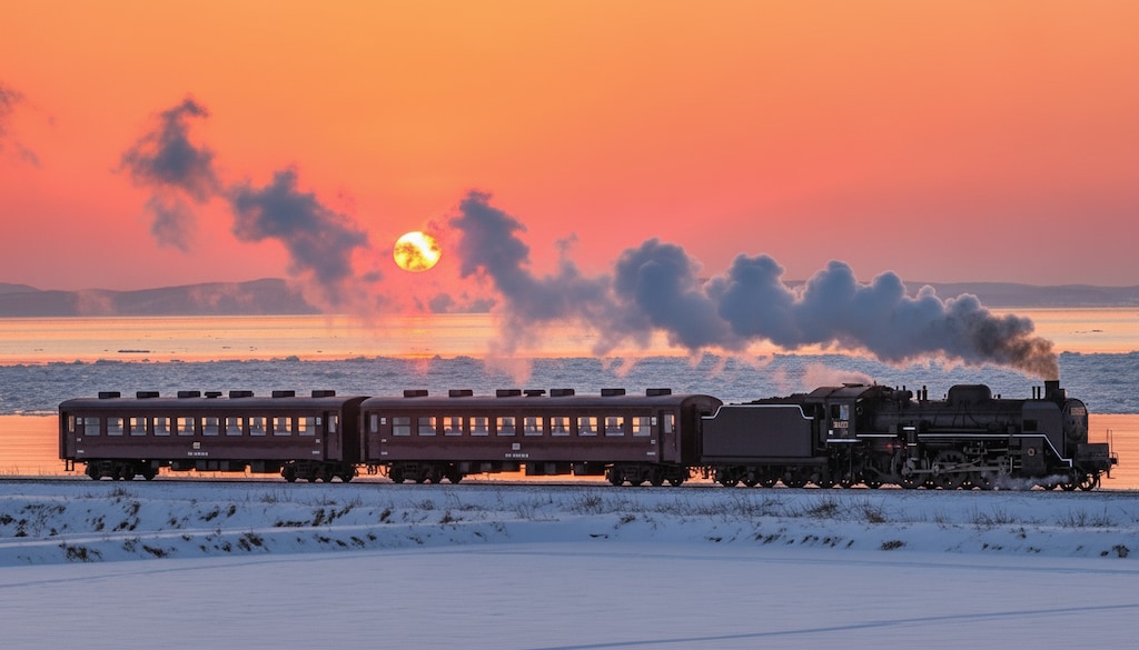 オホーツクの夕暮れ