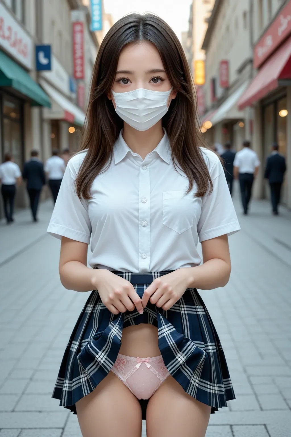 パンツ見せ