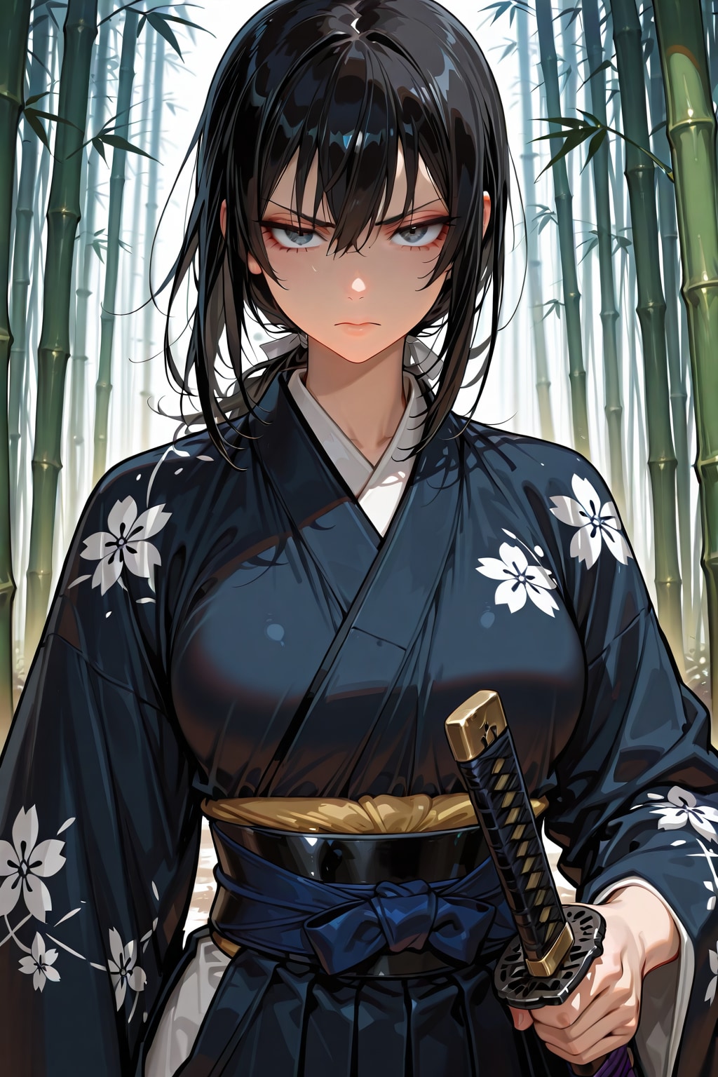竹藪の女剣士 | の人気AIイラスト・グラビア