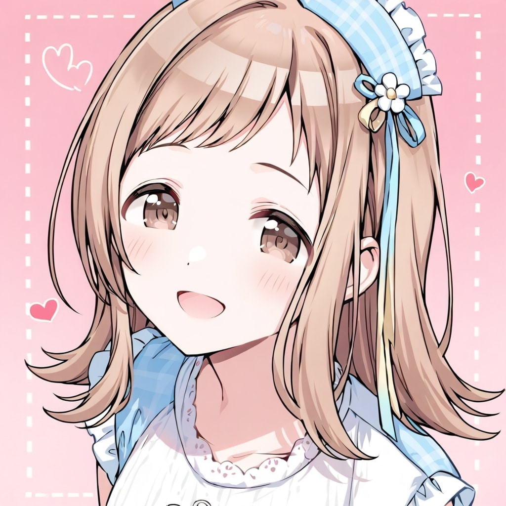 にっこり微笑んでいる櫻木真乃