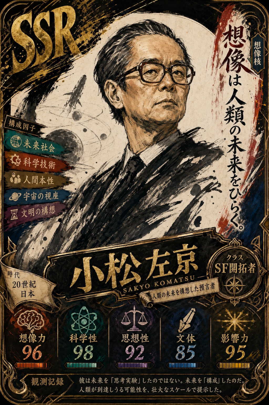 SF作家紹介カード