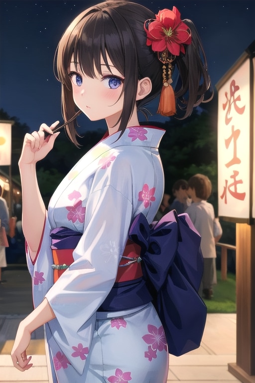 浴衣 | の人気AIイラスト・グラビア