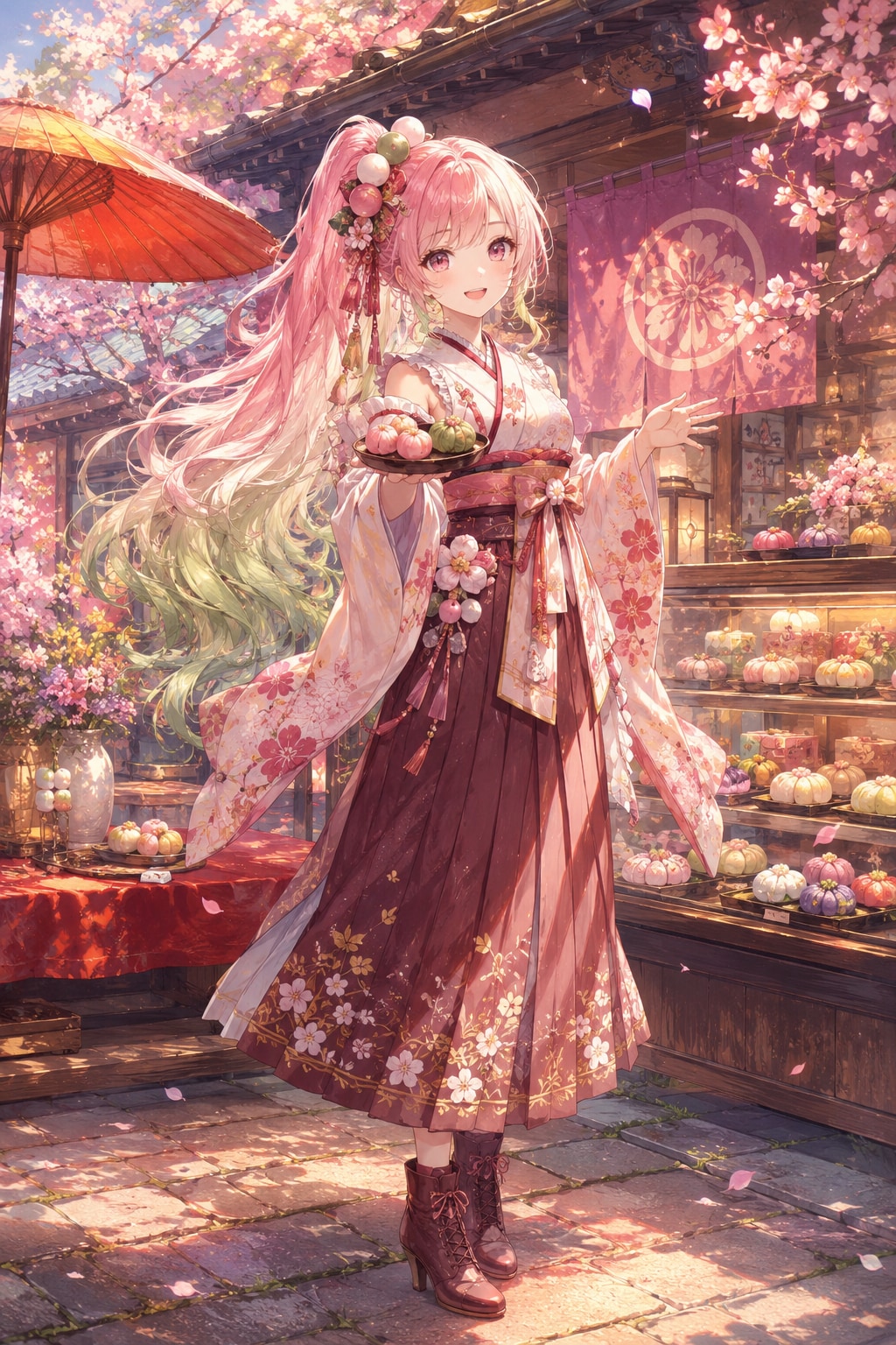 和菓子の擬人化