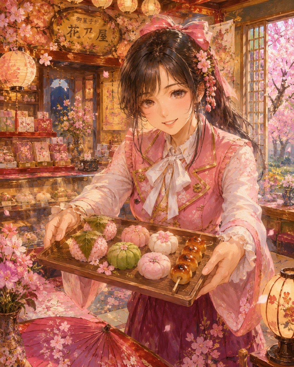 和菓子の擬人化