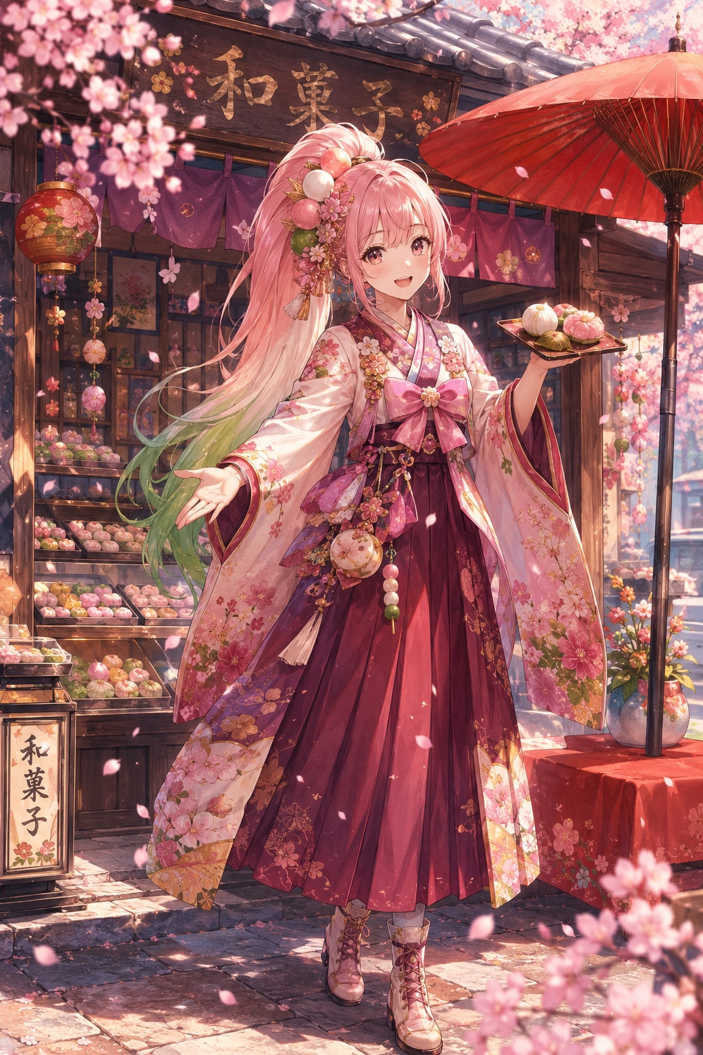 和菓子の擬人化
