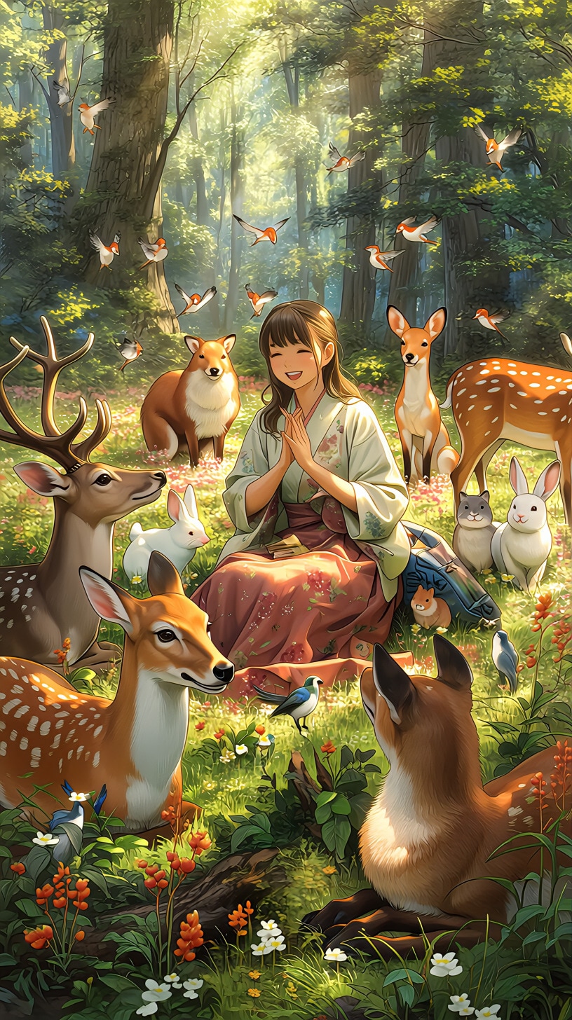動物と会話できる君