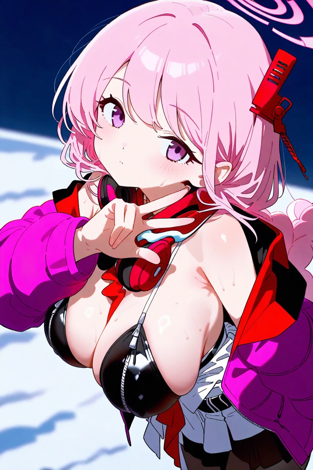 「似合ってる？」