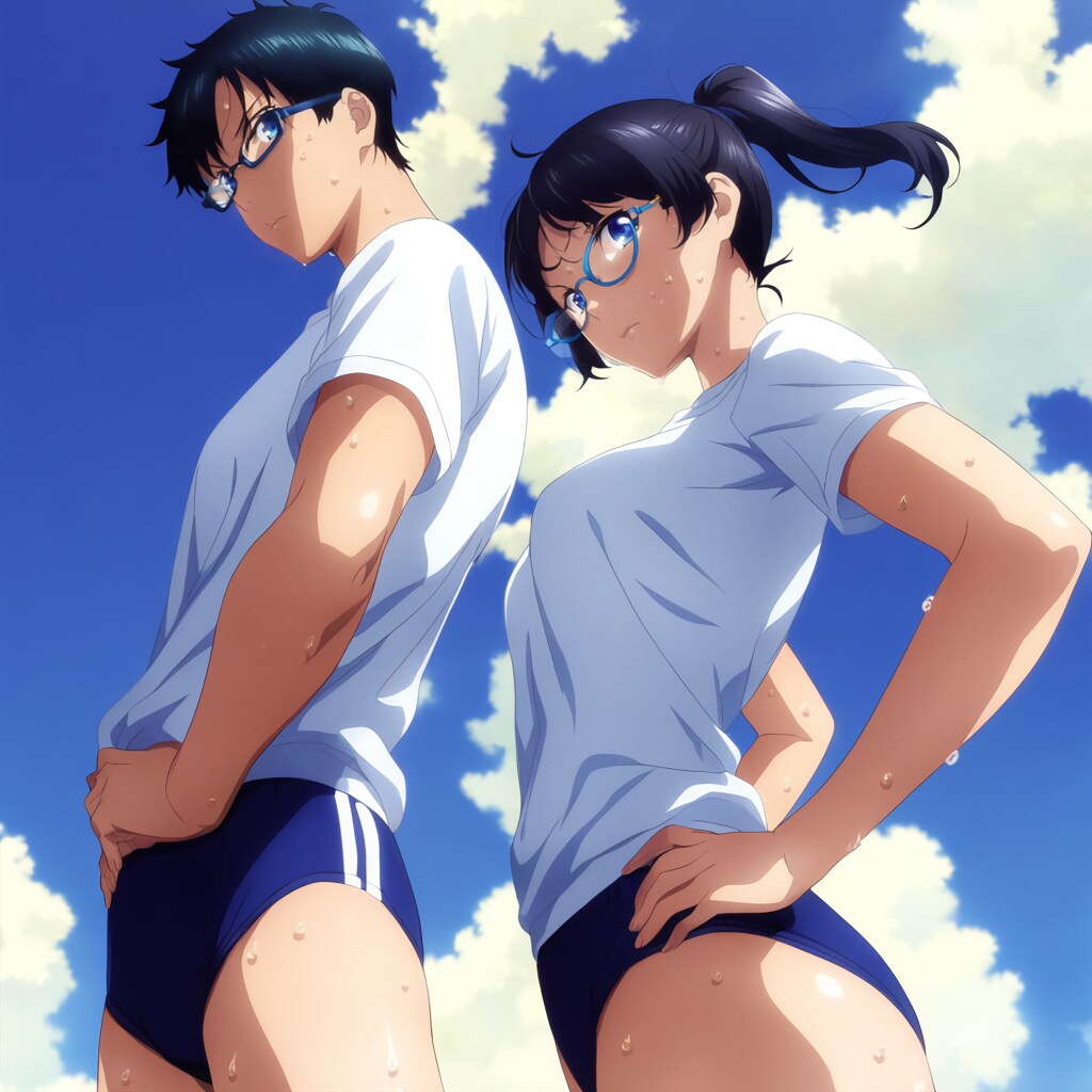 ブルマ好きカップル