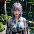 浴衣女子③ 2枚目