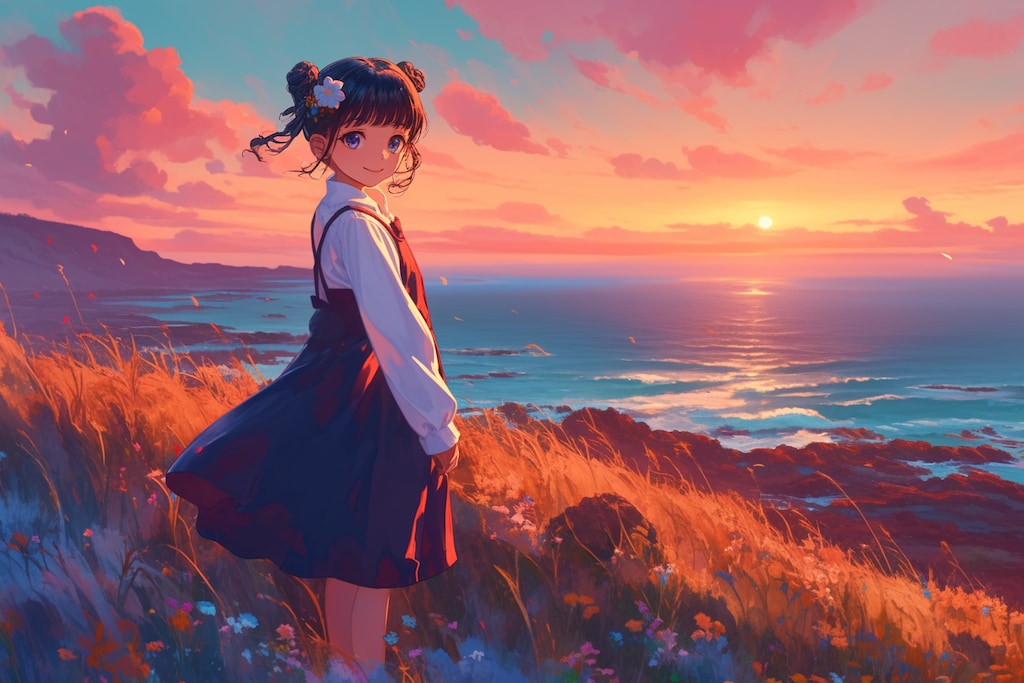 夕暮れのおだんごちゃん🍡✨200
