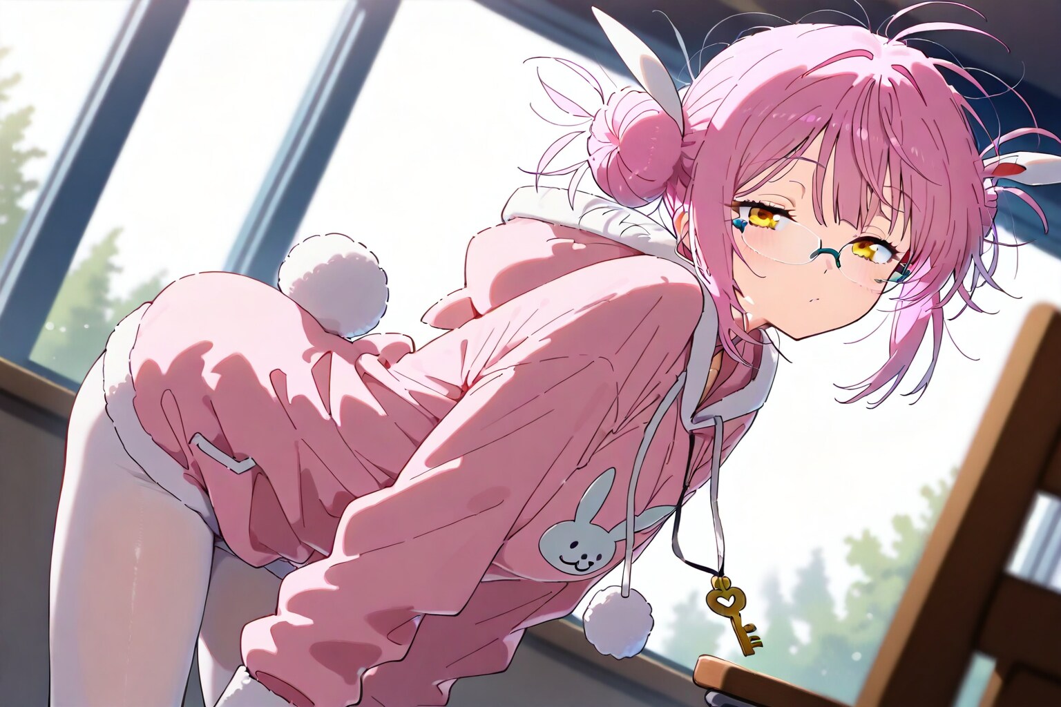 どーも寝起きのウサギです