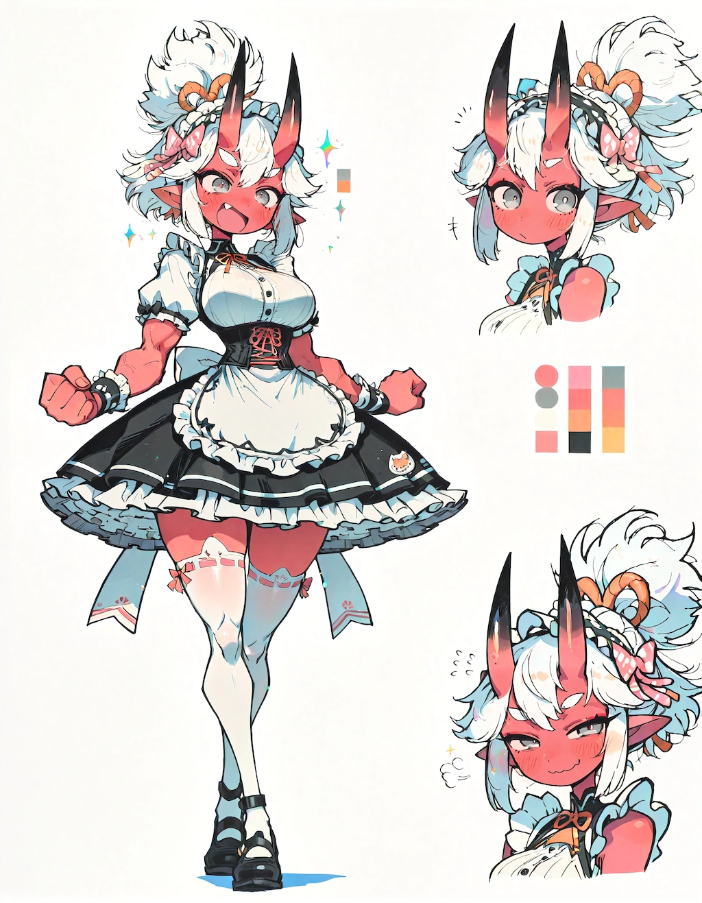 A Fiery Heart in a Frilled Uniform
