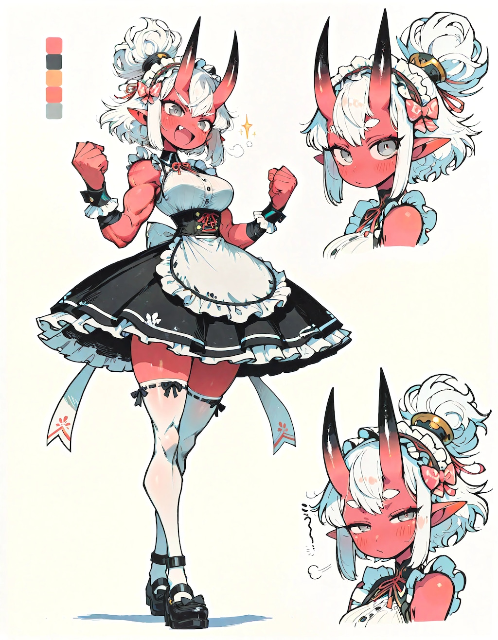A Fiery Heart in a Frilled Uniform