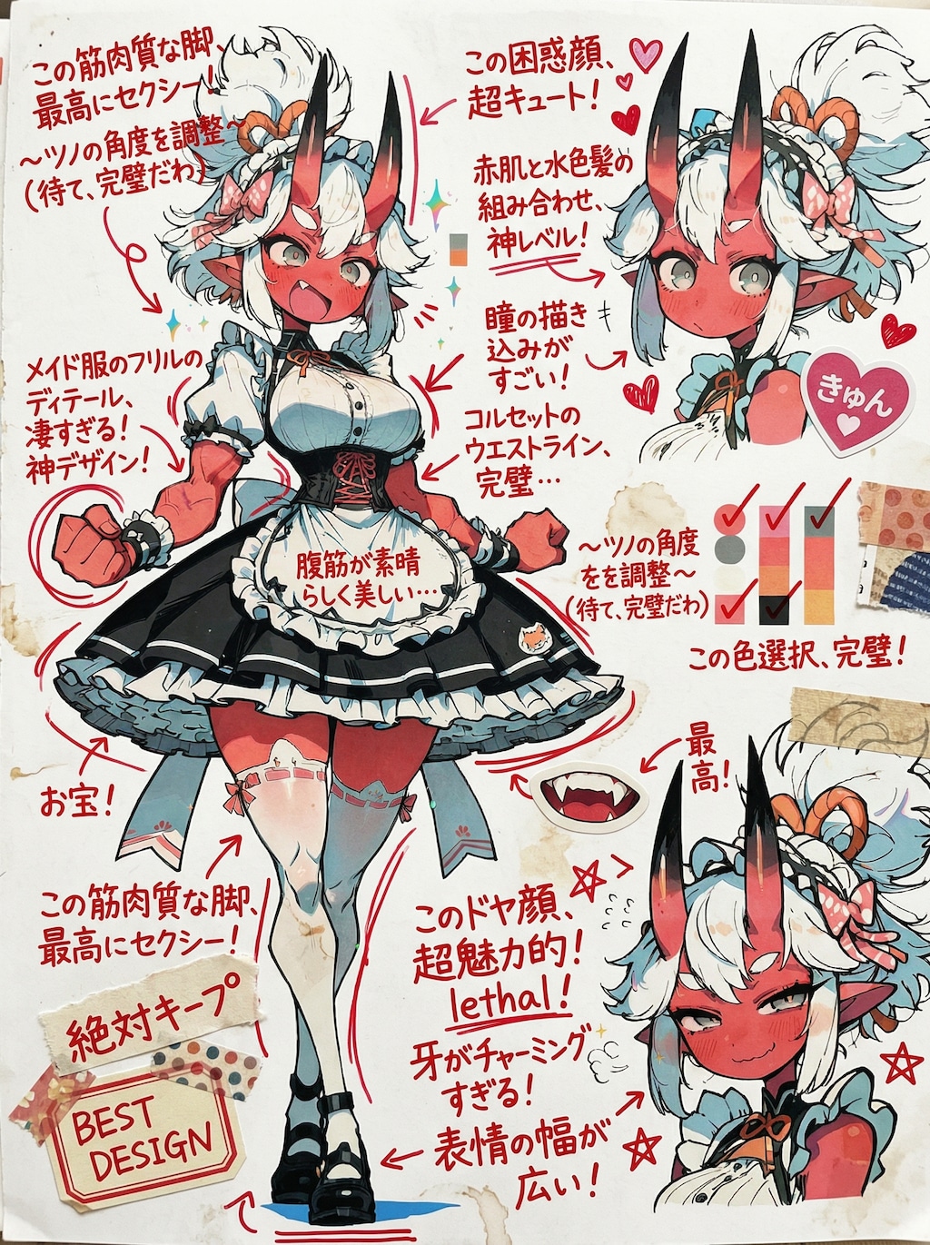 A Fiery Heart in a Frilled Uniform