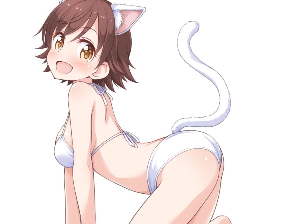 本田未央 猫ビキニ