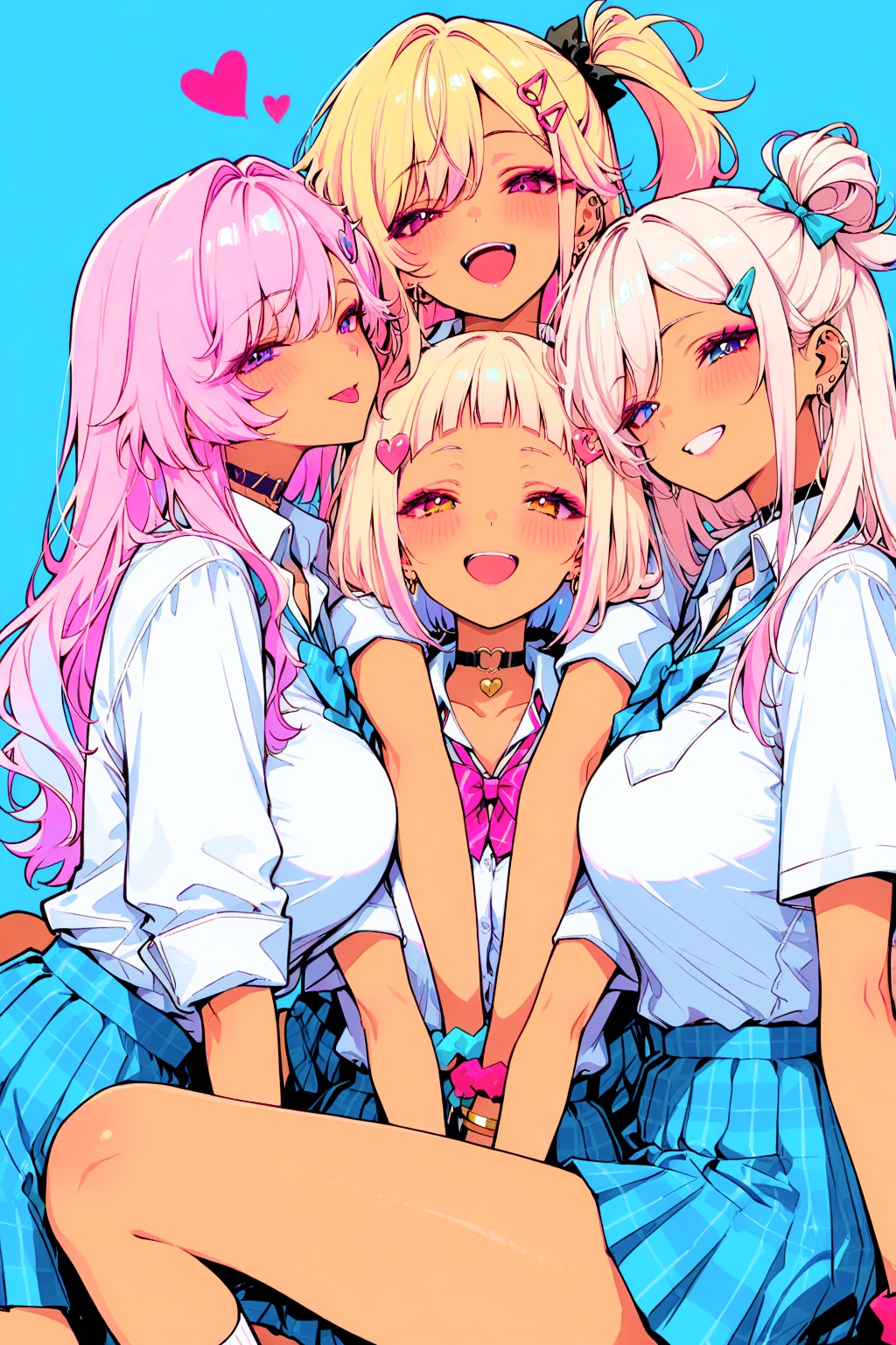 制服ギャルハーレム♡