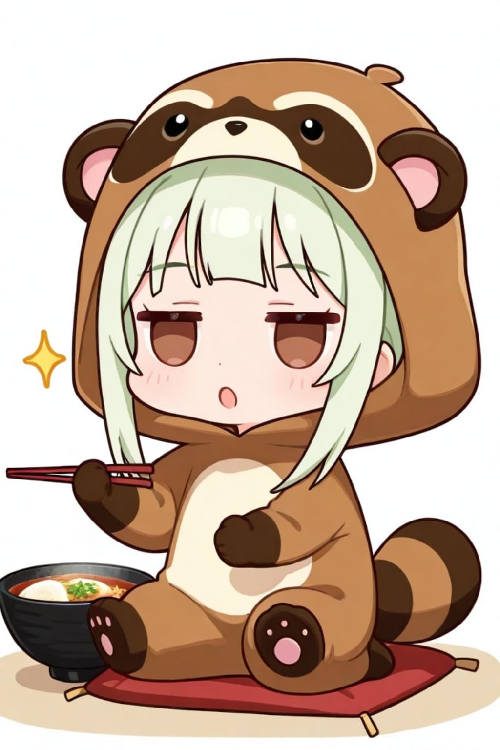 緑髪ちゃん