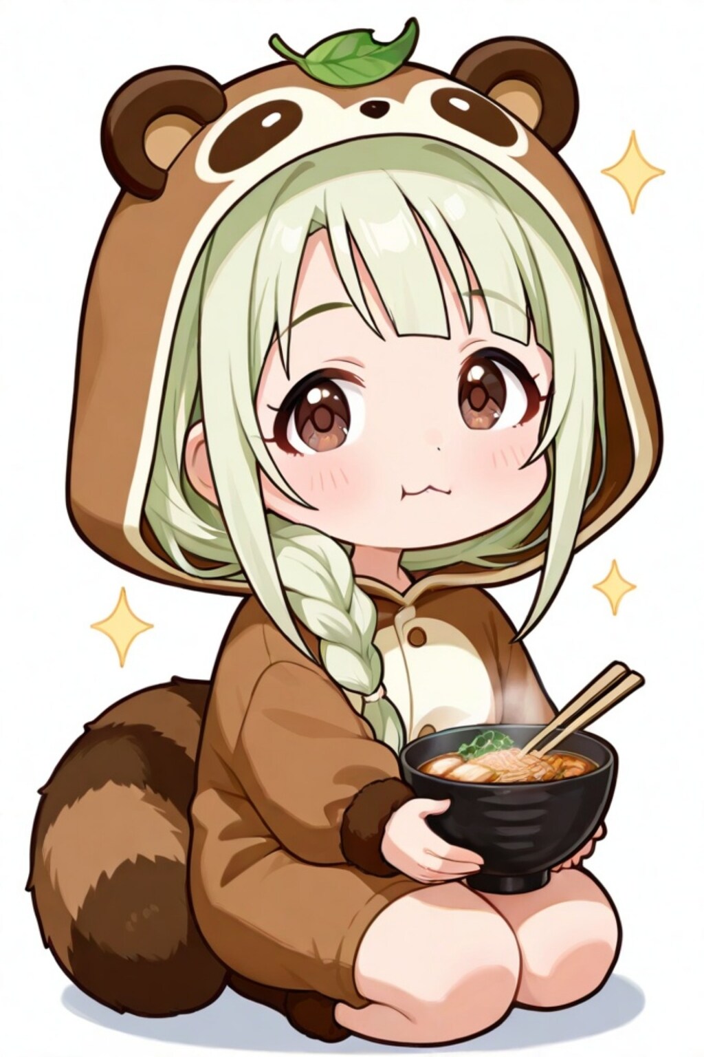 緑髪ちゃん