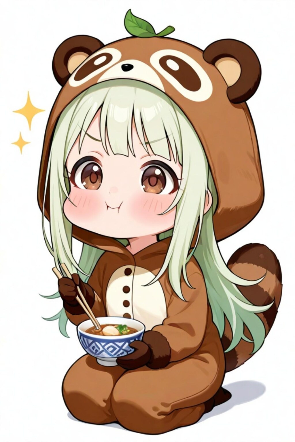 緑髪ちゃん