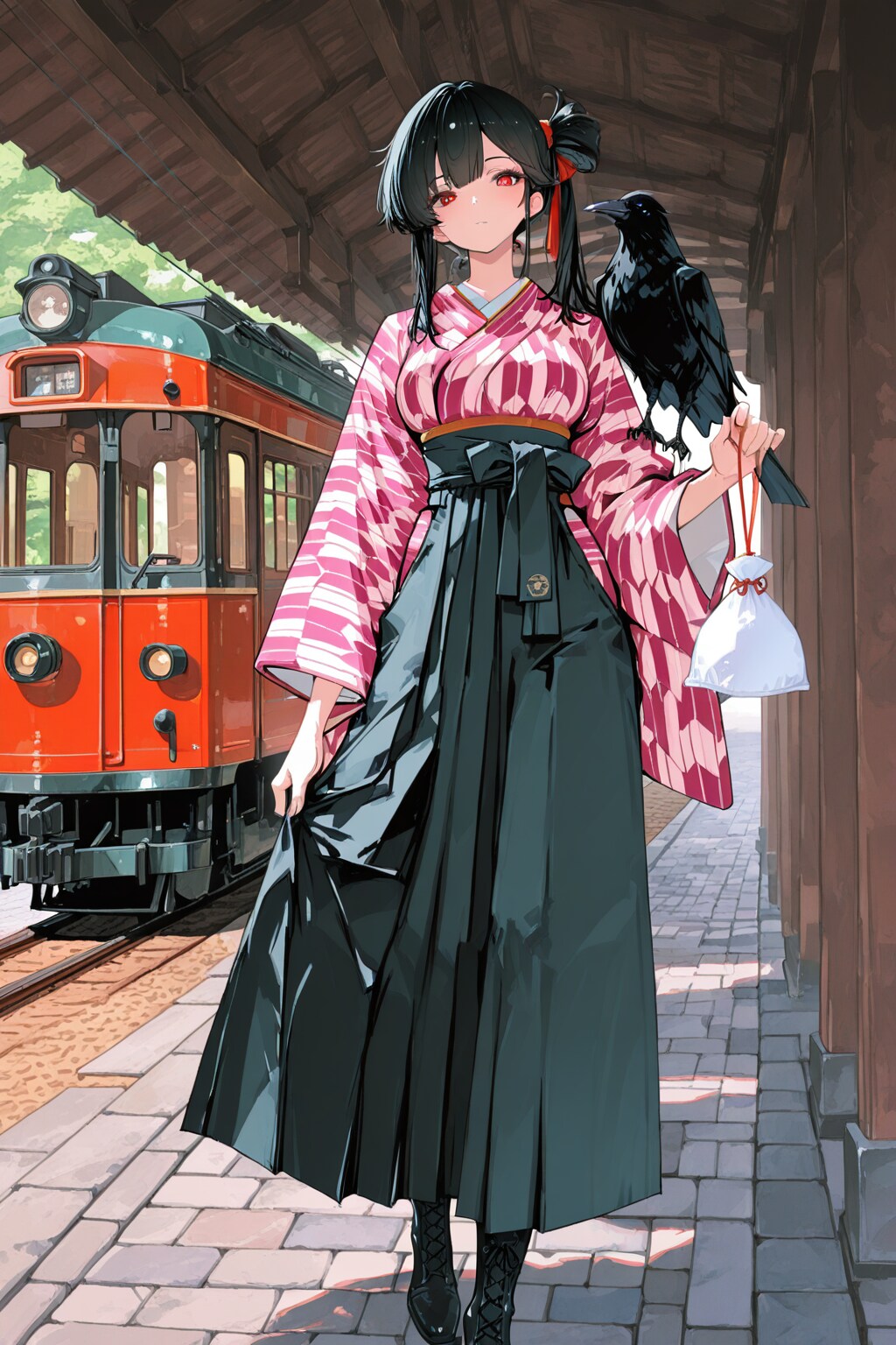 戦巫女さん