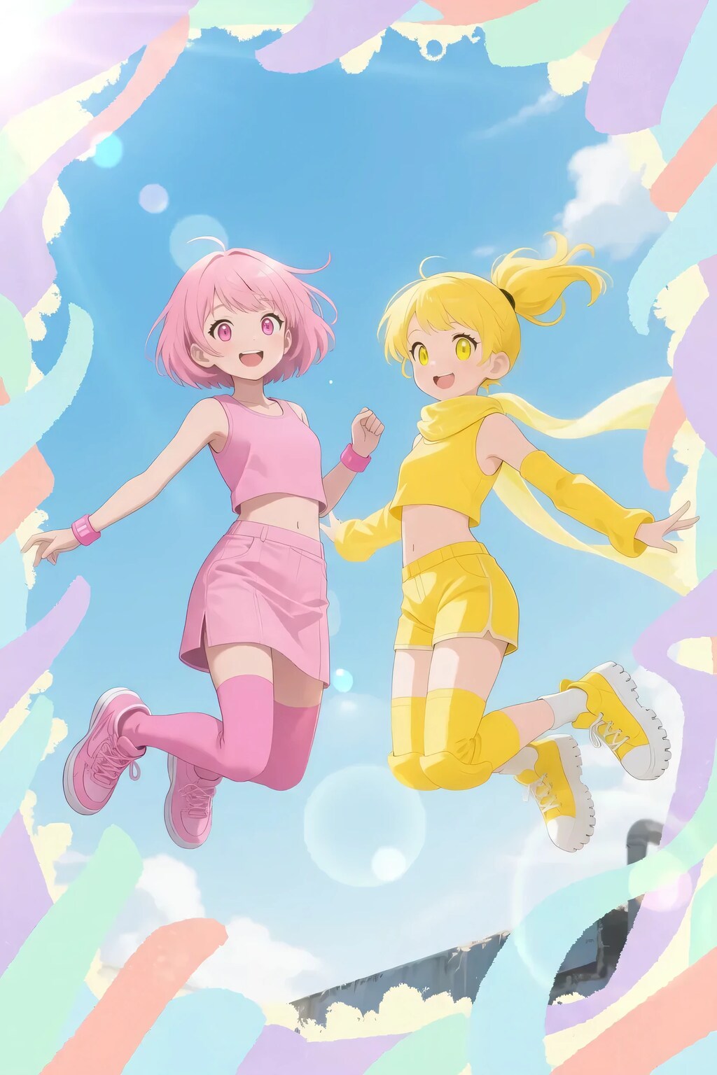 🌈PT01×02　タイニーとレモ　跳びはねコラボ☆