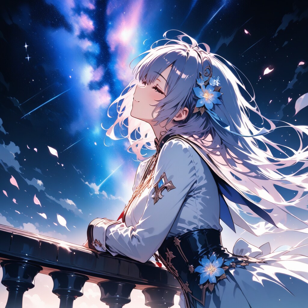 綺麗な夜空ね