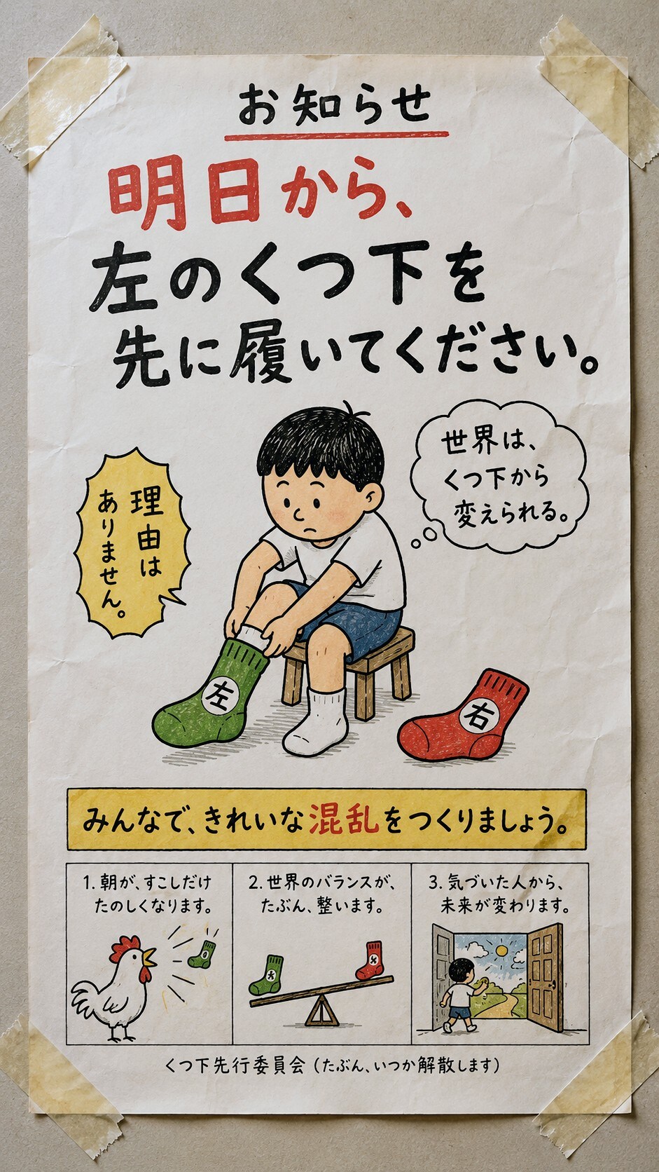 今日の貼り紙58 | の人気AIイラスト・グラビア