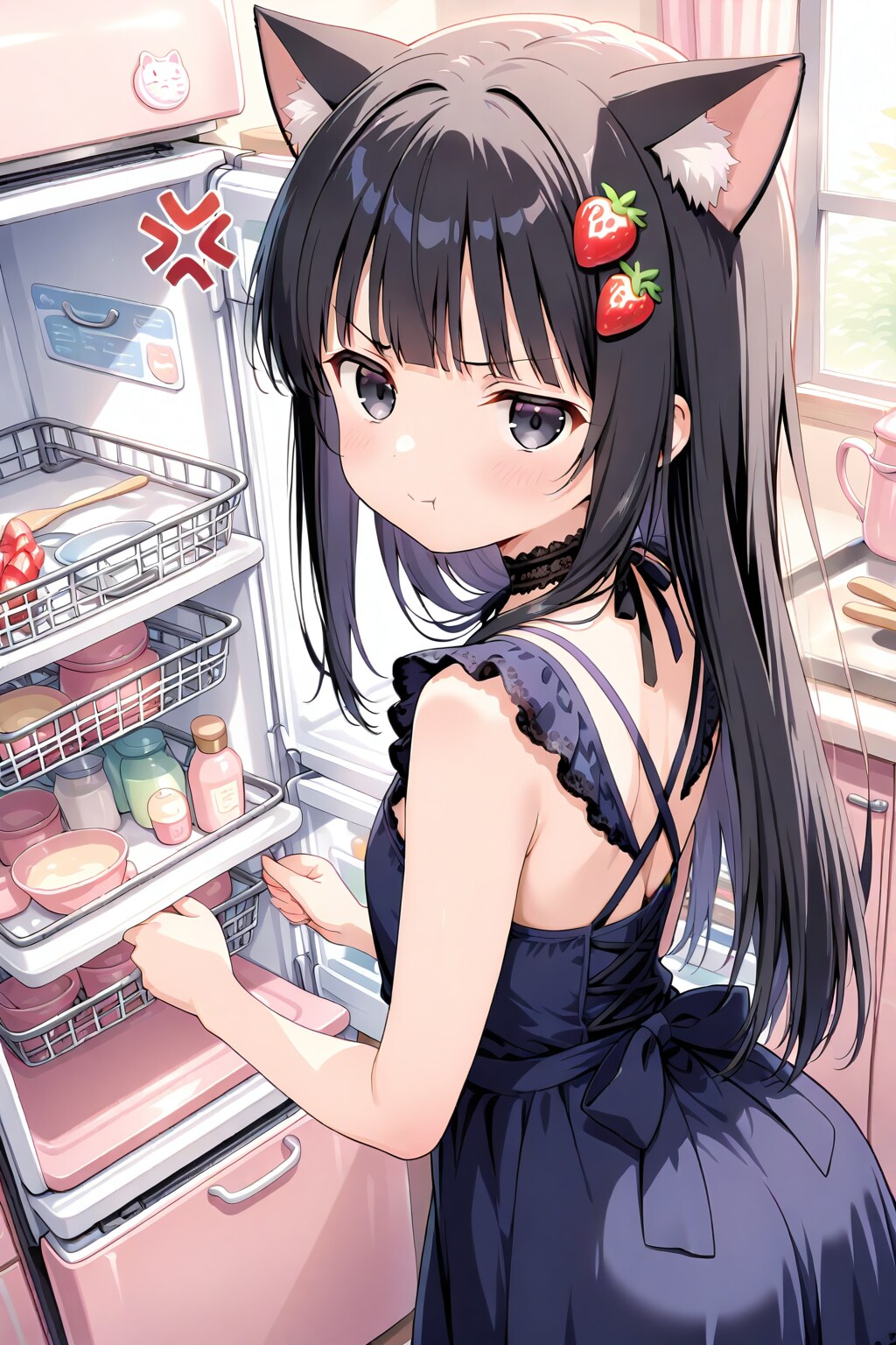 ネコ娘のクロちゃん🐈‍⬛✨２５ | の人気AIイラスト・グラビア