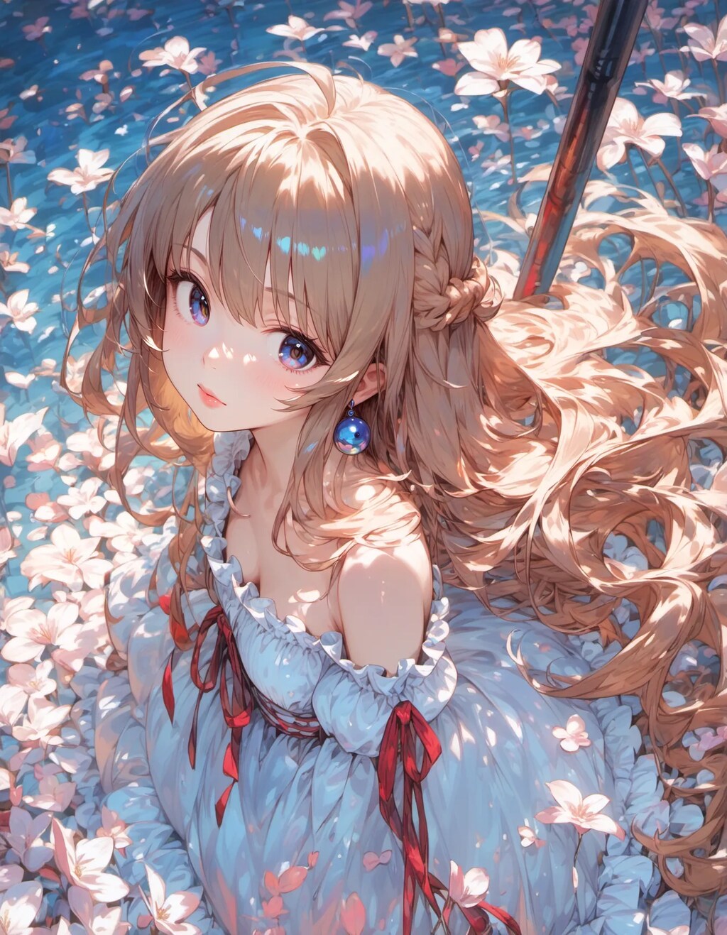 Petals on the Water's Edge