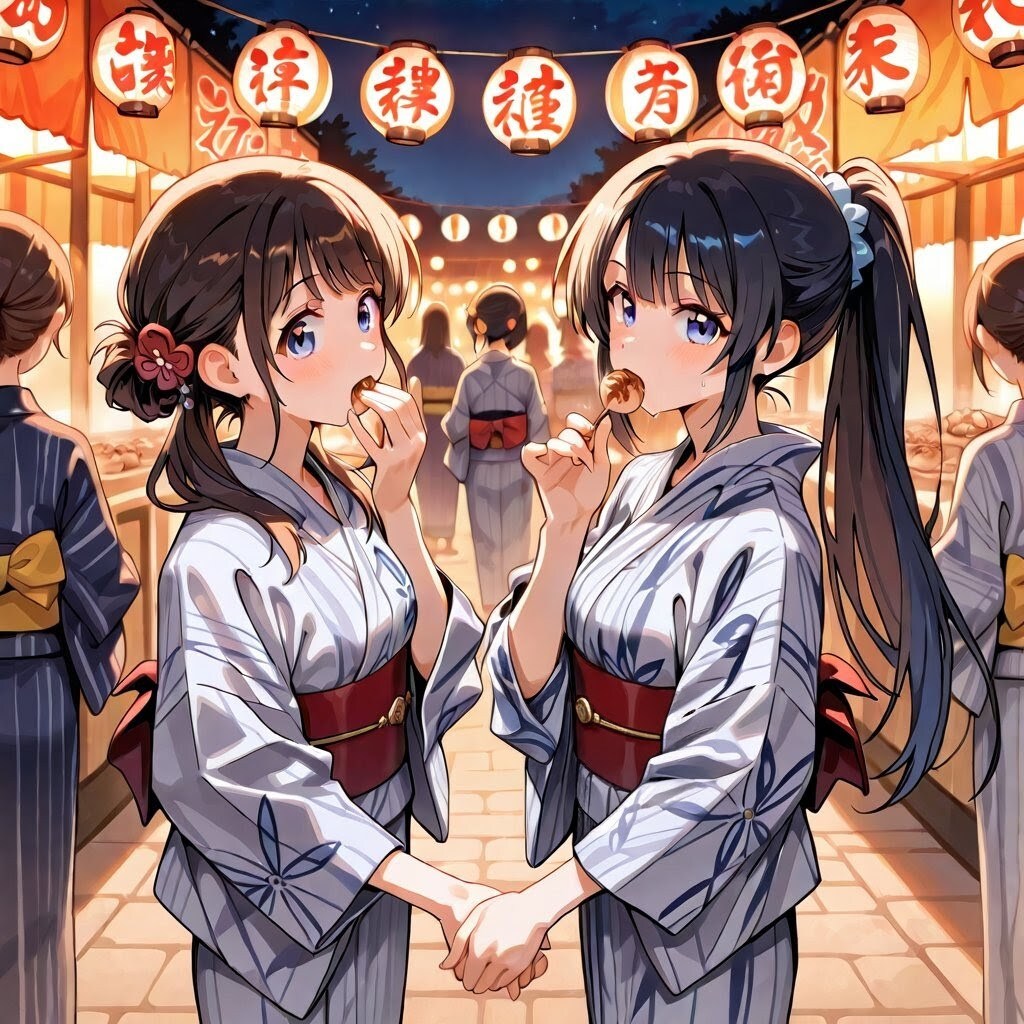仲良し姉妹（たこ焼き）