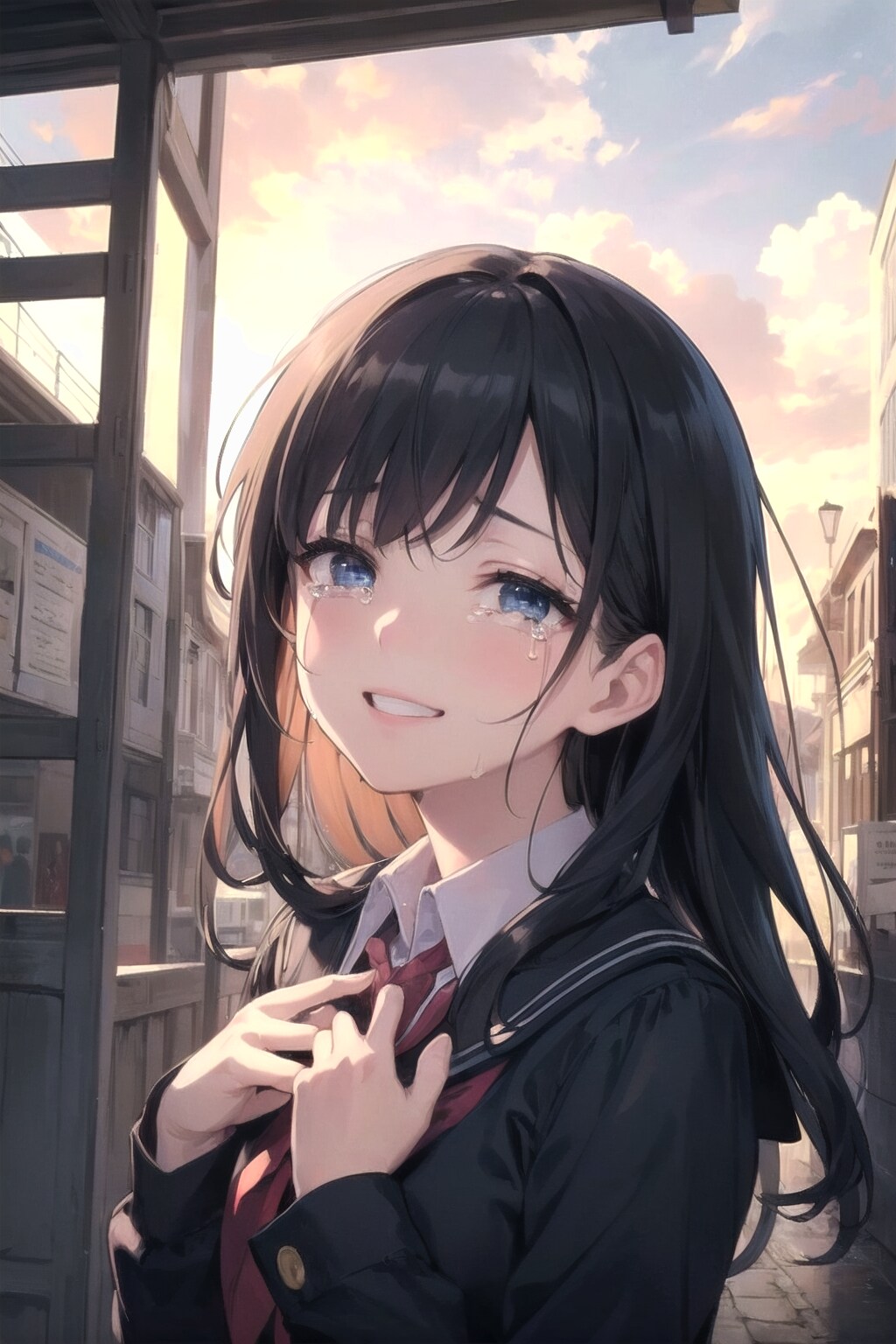 涙と笑顔