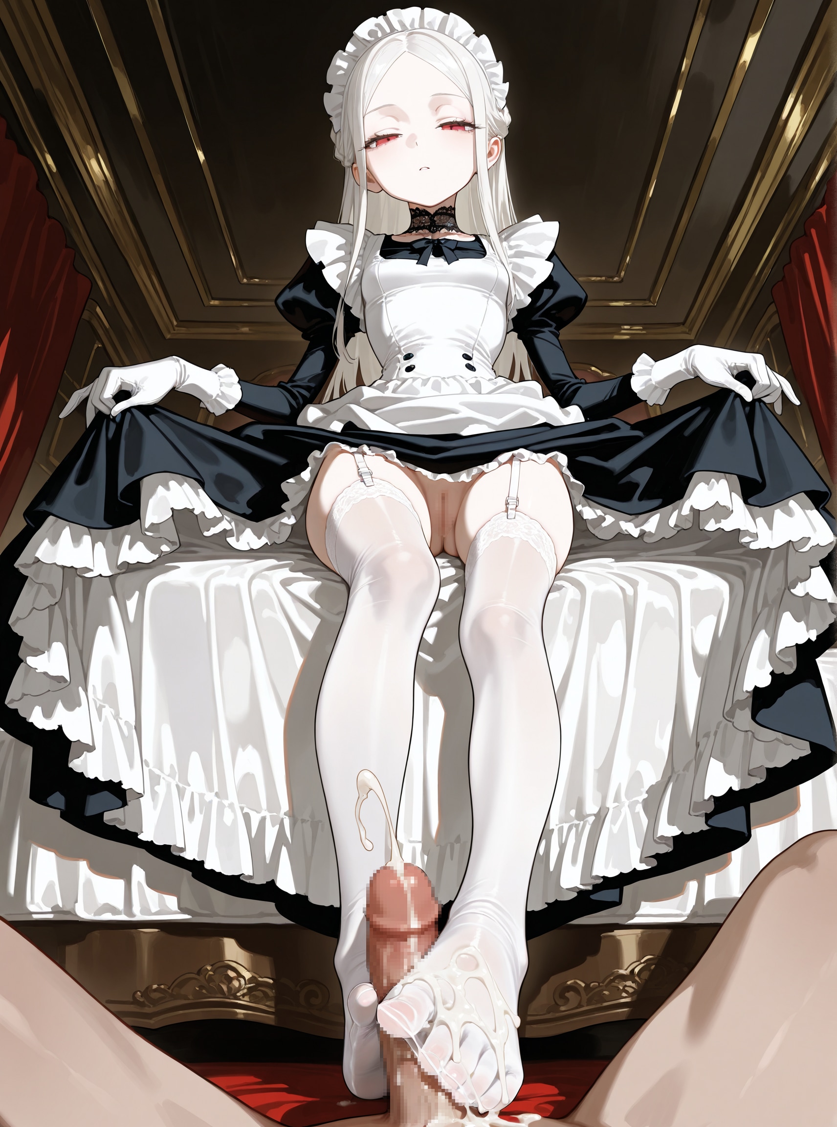 足コキメイドさん