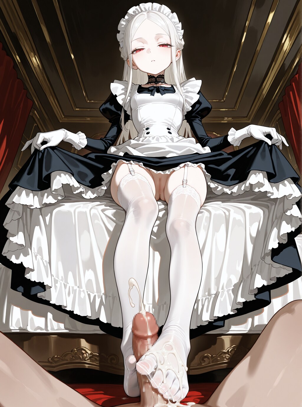 足コキメイドさん