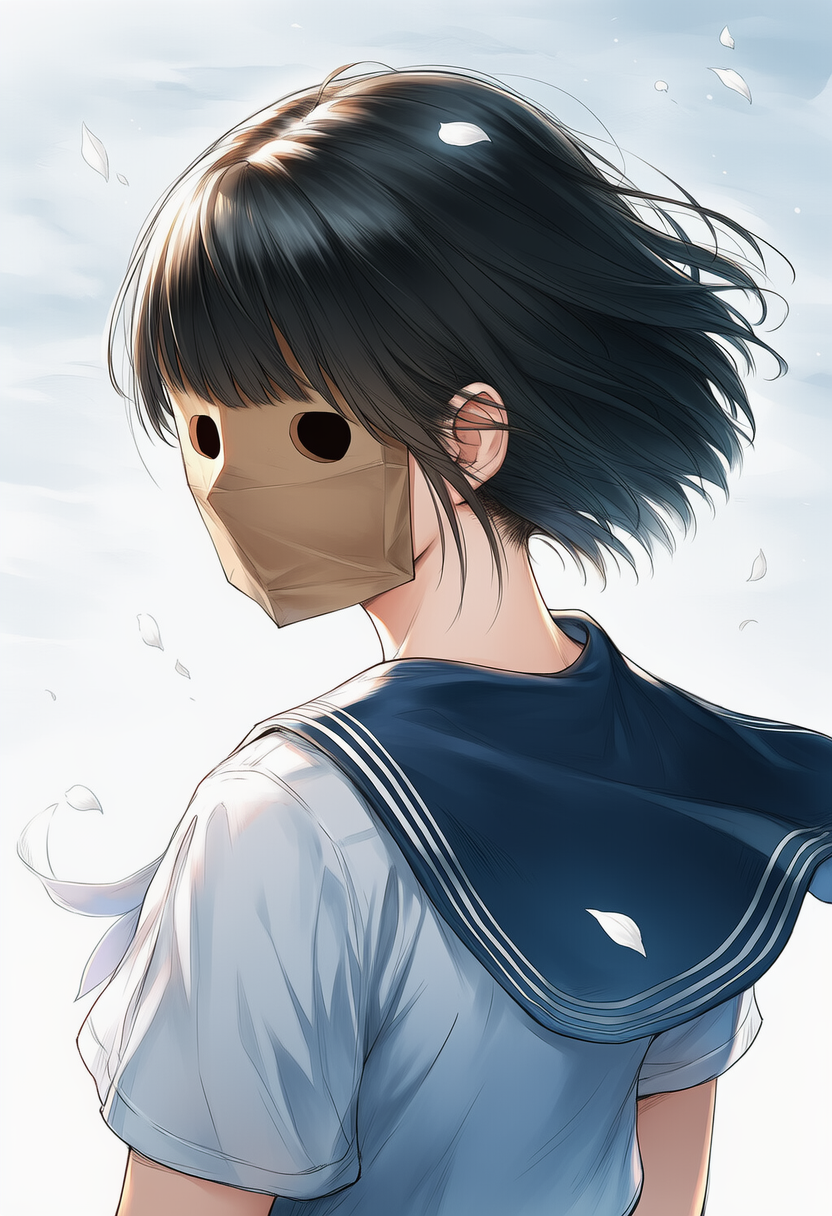 怪しい子  (うなじ)