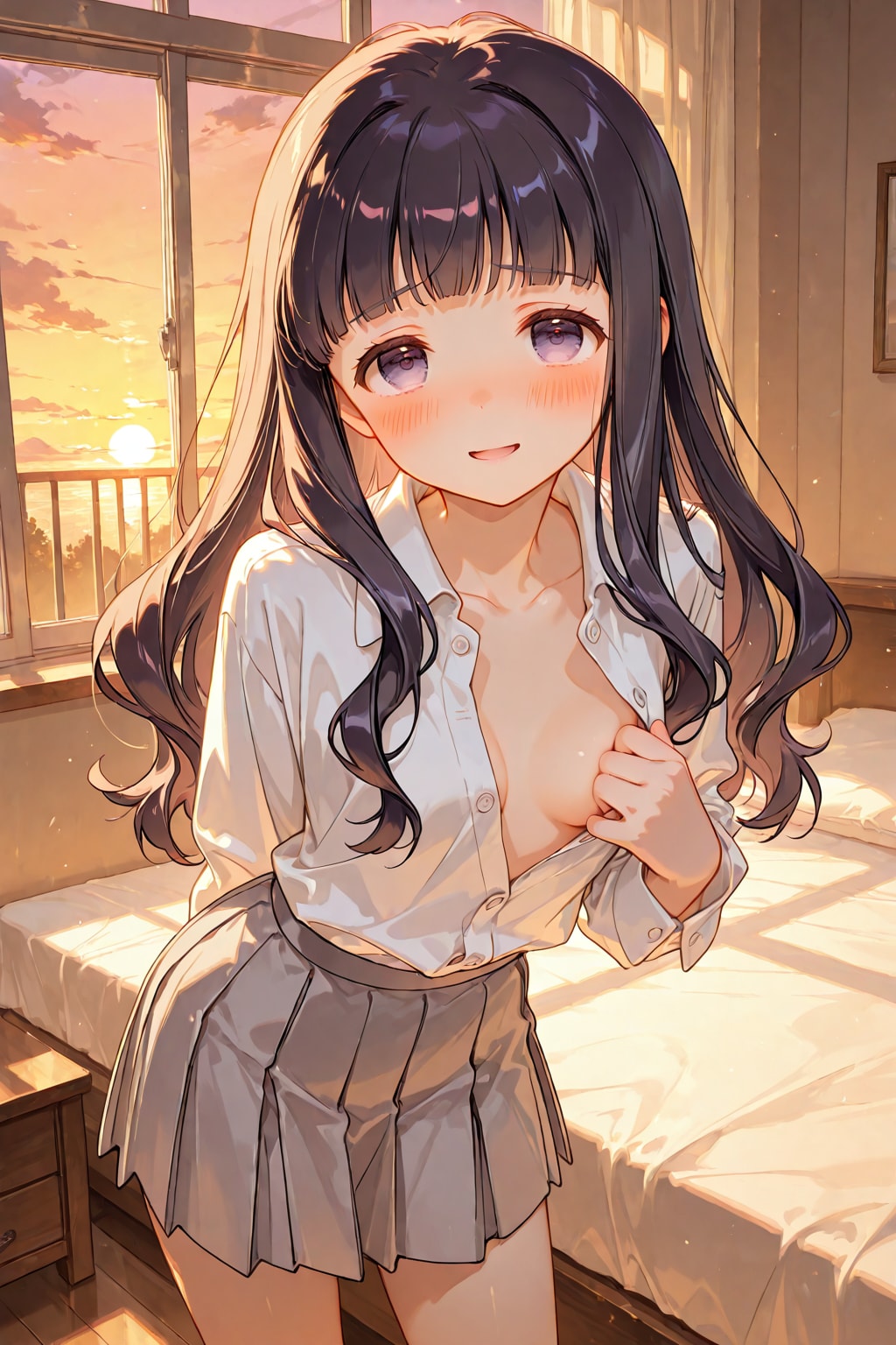 幼馴染との再会『ねえ、少しは大きくなったかな？』幼馴染の少女。